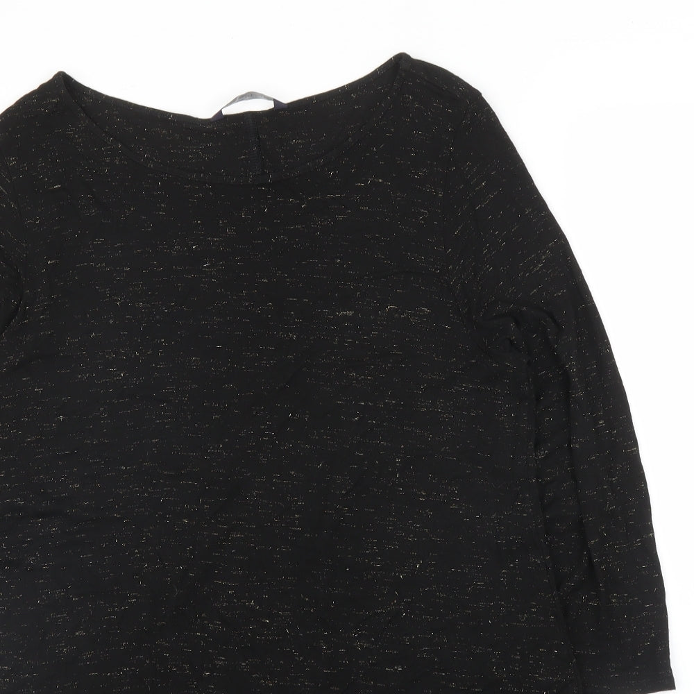 M&S Womens Black   Fit & Flare  Size 4