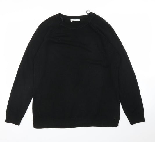 Papaya Womens Black   Pullover Jumper Size 14