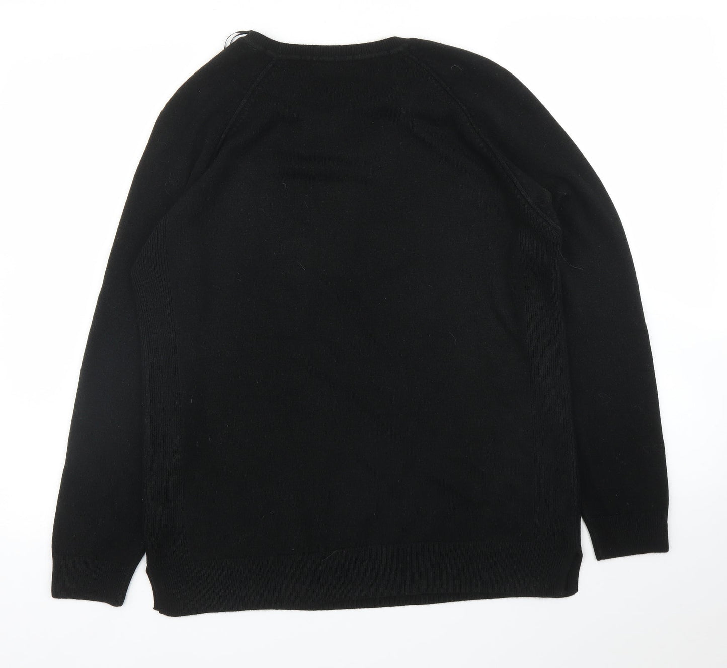 Papaya Womens Black   Pullover Jumper Size 14