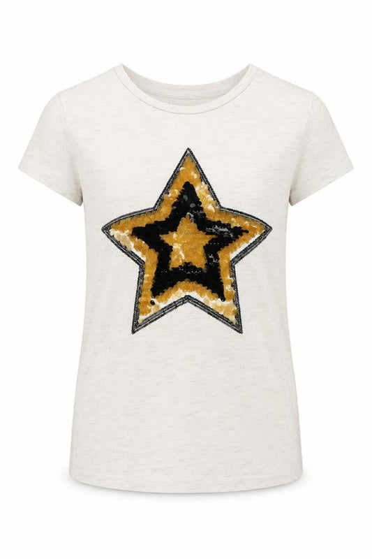 George Girls White   Basic T-Shirt Size 9 Years