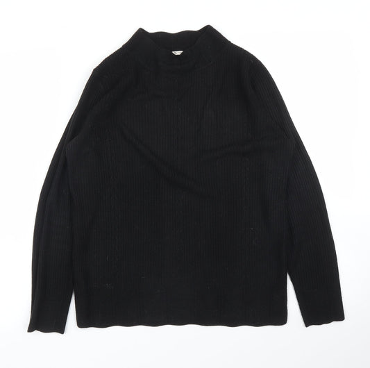TU Womens Black   Basic Blouse Size 10
