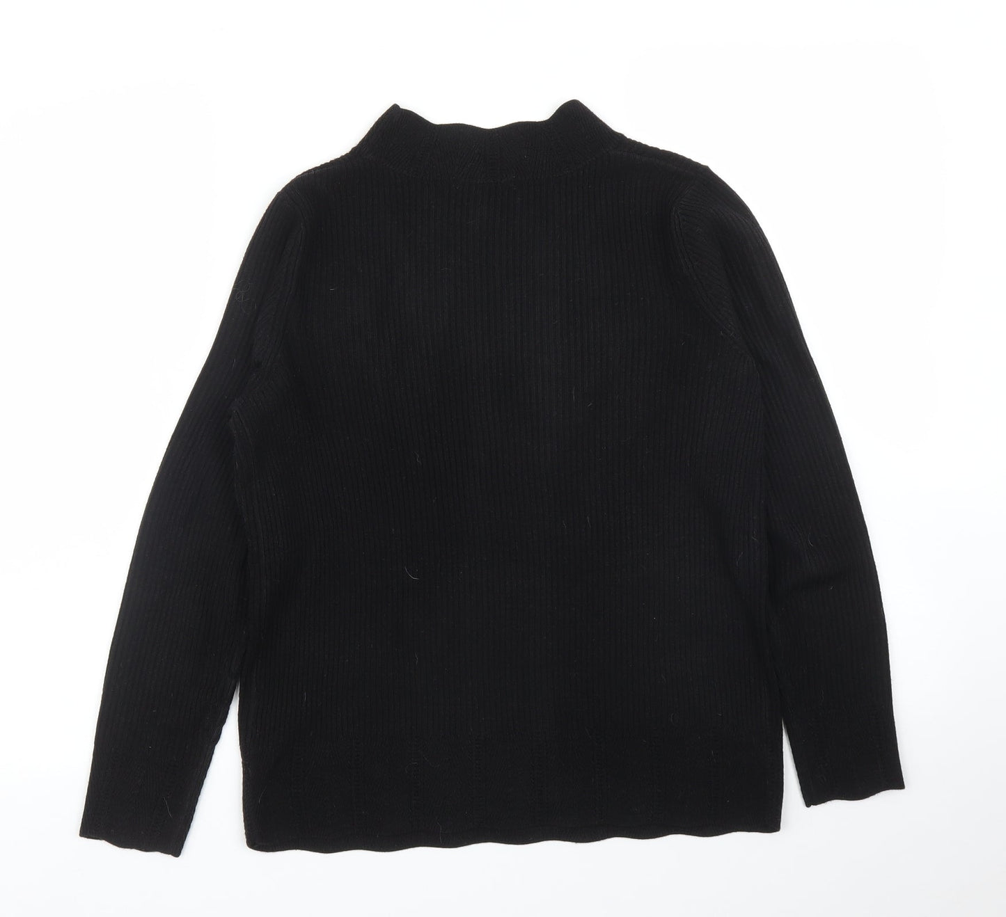 TU Womens Black   Basic Blouse Size 10