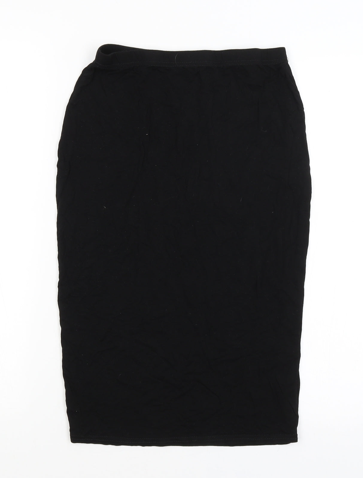 Missi London Womens Black   Straight & Pencil Skirt Size M