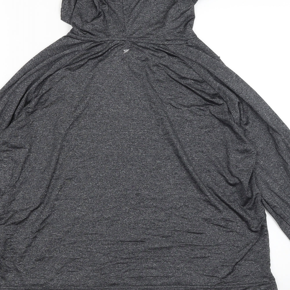 Atmosphere Womens Grey   Pullover Hoodie Size 10