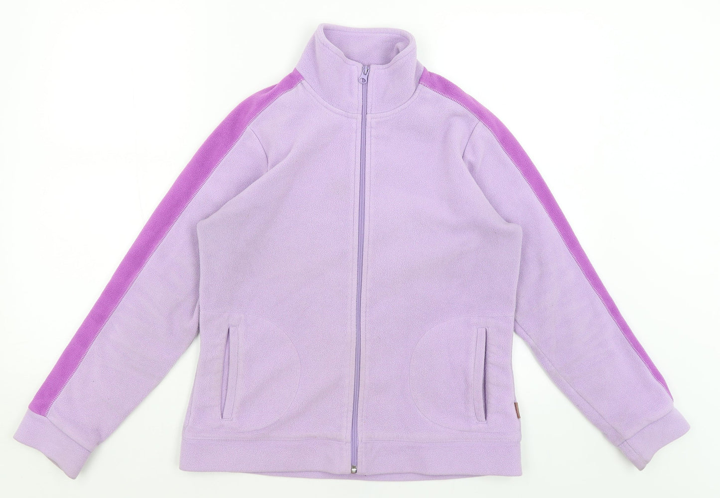 Maine Womens Pink   Full Zip Jumper Size 10