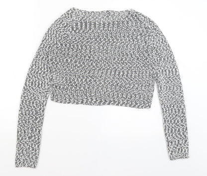 Divided Womens Grey   Pullover Jumper Size M