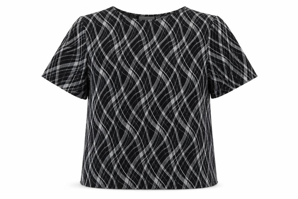 Holmewood Womens Black   Basic T-Shirt Size L