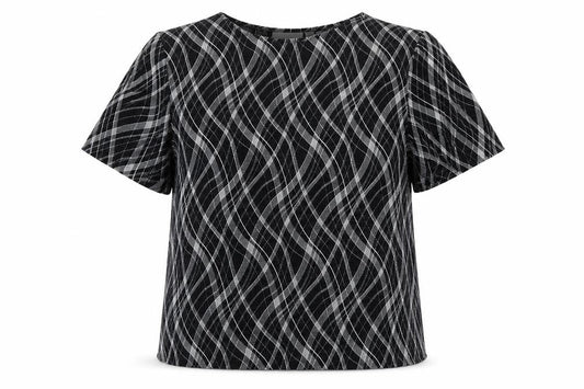 Holmewood Womens Black   Basic T-Shirt Size L