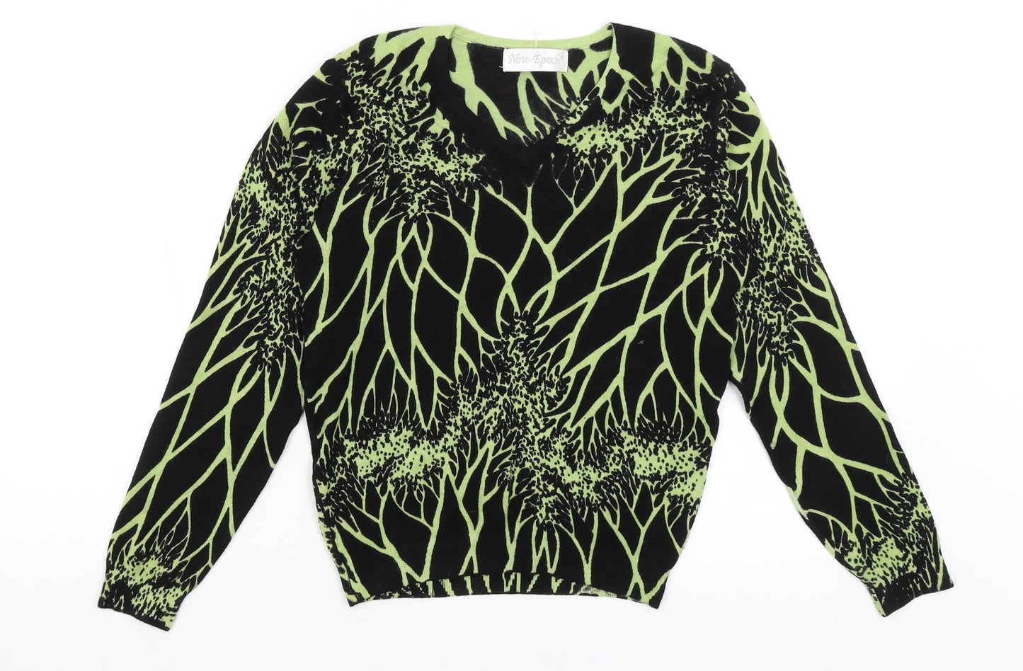 New Epoch Womens Black   Pullover Jumper Size S