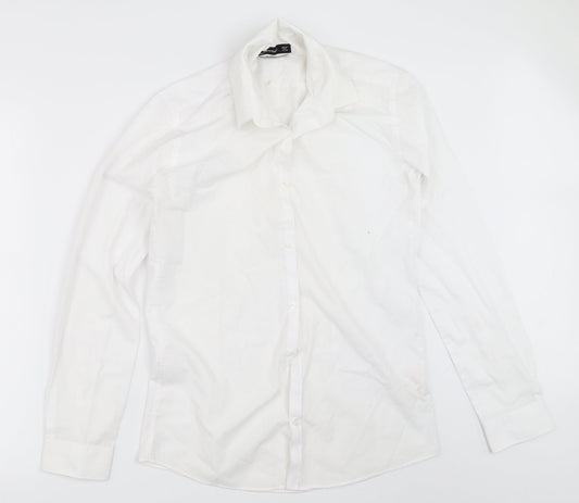 Cedar Wood State Mens White    Button-Up Size 14.5