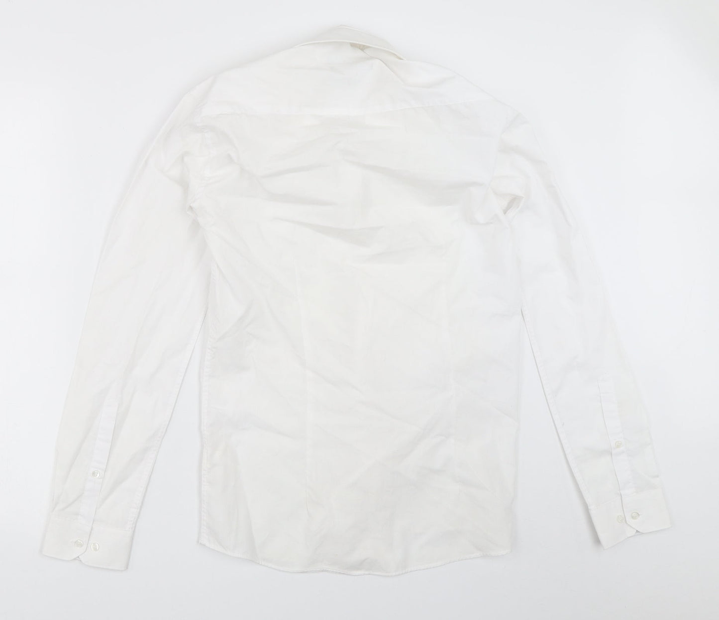 Cedar Wood State Mens White    Button-Up Size 14.5