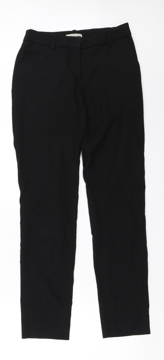 H&M Womens Black   Trousers  Size 32 L29.5 in