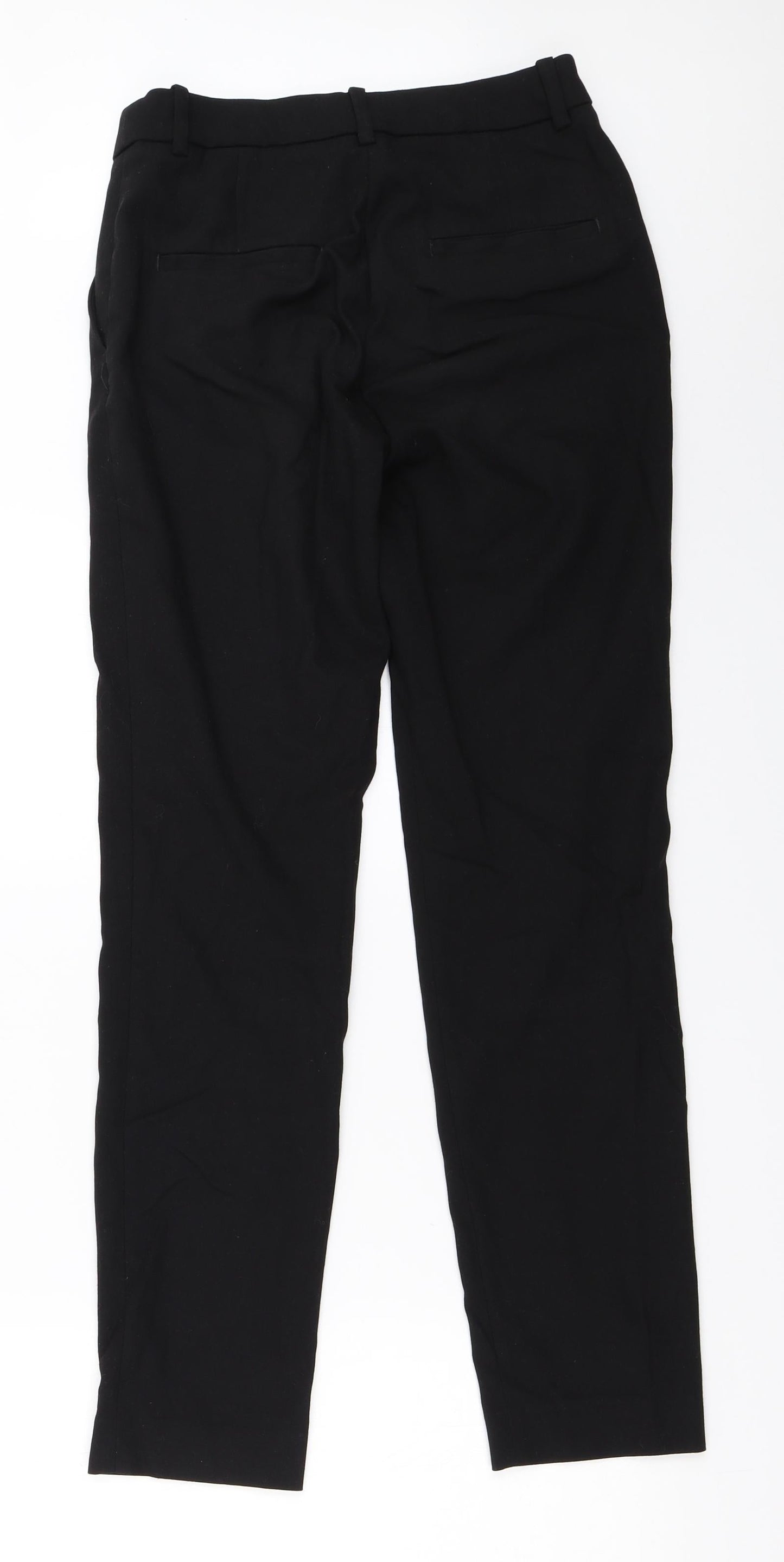 H&M Womens Black   Trousers  Size 32 L29.5 in