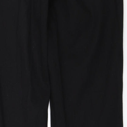 H&M Womens Black   Trousers  Size 32 L29.5 in