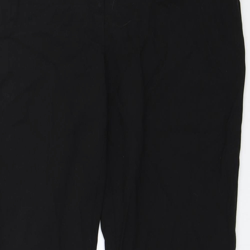 Dunnes Stores Womens Black   Trousers  Size 10 L30 in