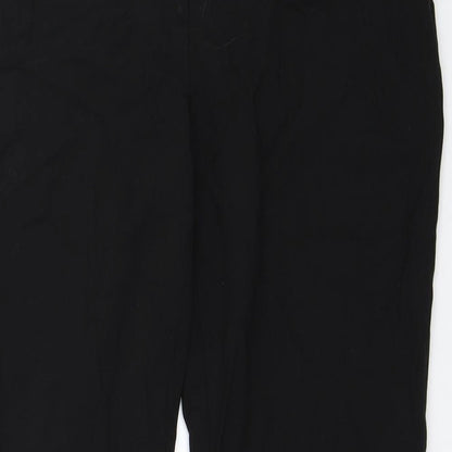 Dunnes Womens Black   Trousers  Size 10 L30 in