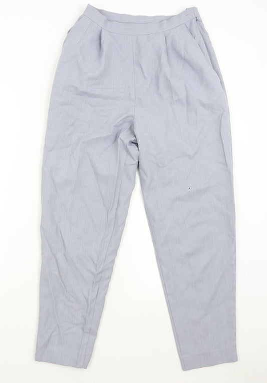 M&S Womens Grey   Trousers  Size 12 L27 in
