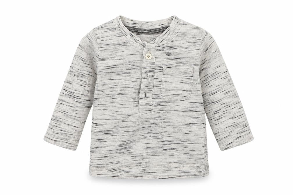 George Baby Grey   Pullover T-Shirt Size 0-3 Months