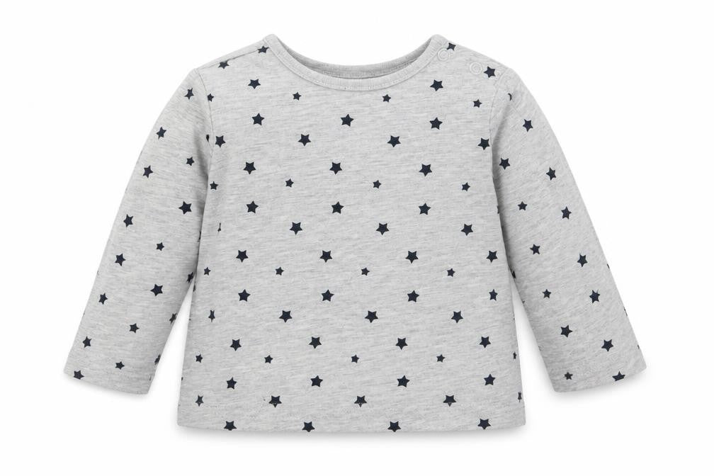 TU Baby Grey Geometric  Basic T-Shirt Size 6-9 Months