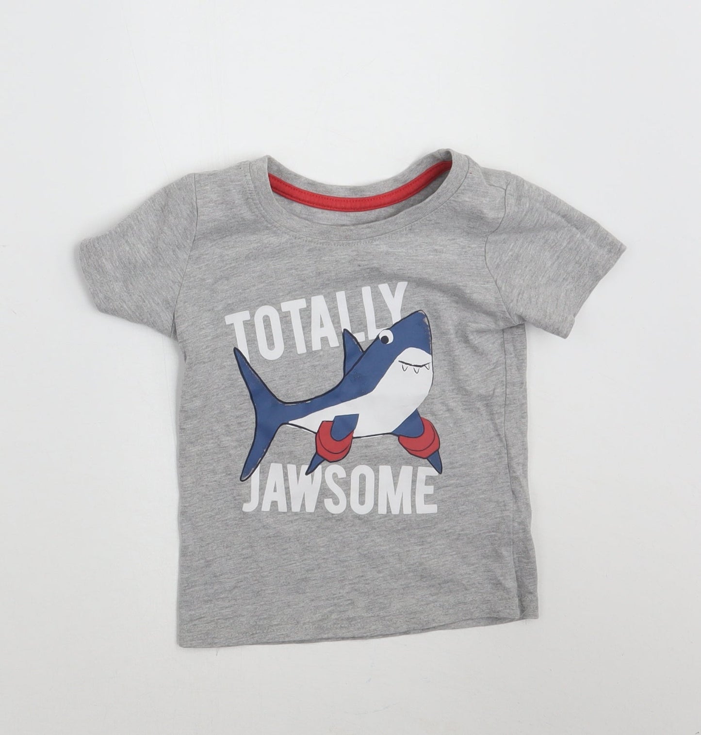 Primark Baby Grey   Basic T-Shirt Size 12-18 Months