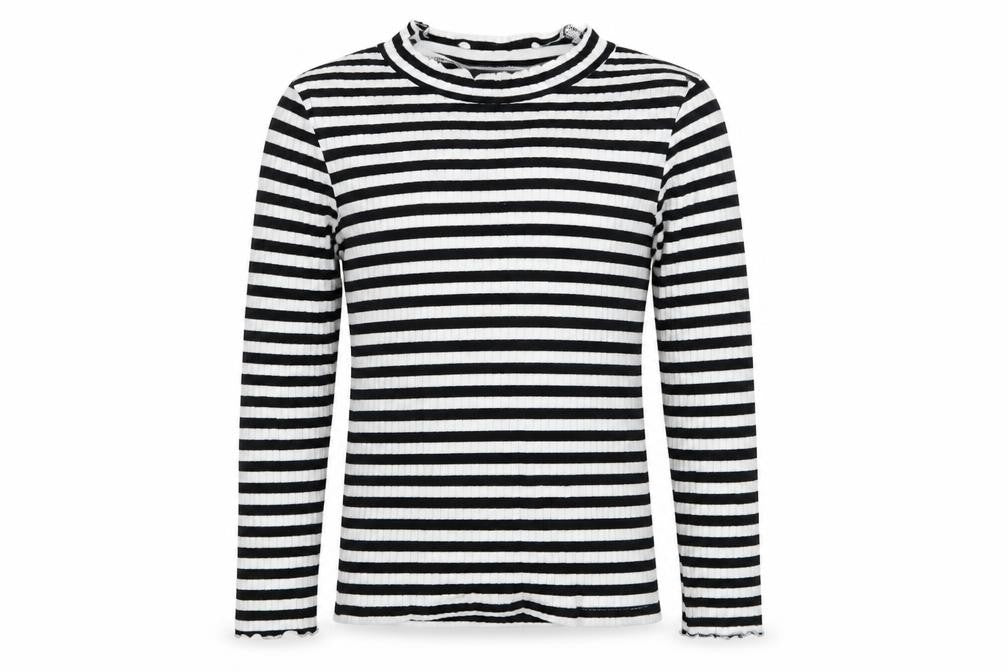 George Girls White Striped  Pullover Jumper Size 6-7 Years