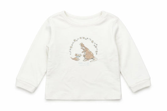 George Baby Ivory   Basic T-Shirt Size 12-18 Months  - Winnie the pooh