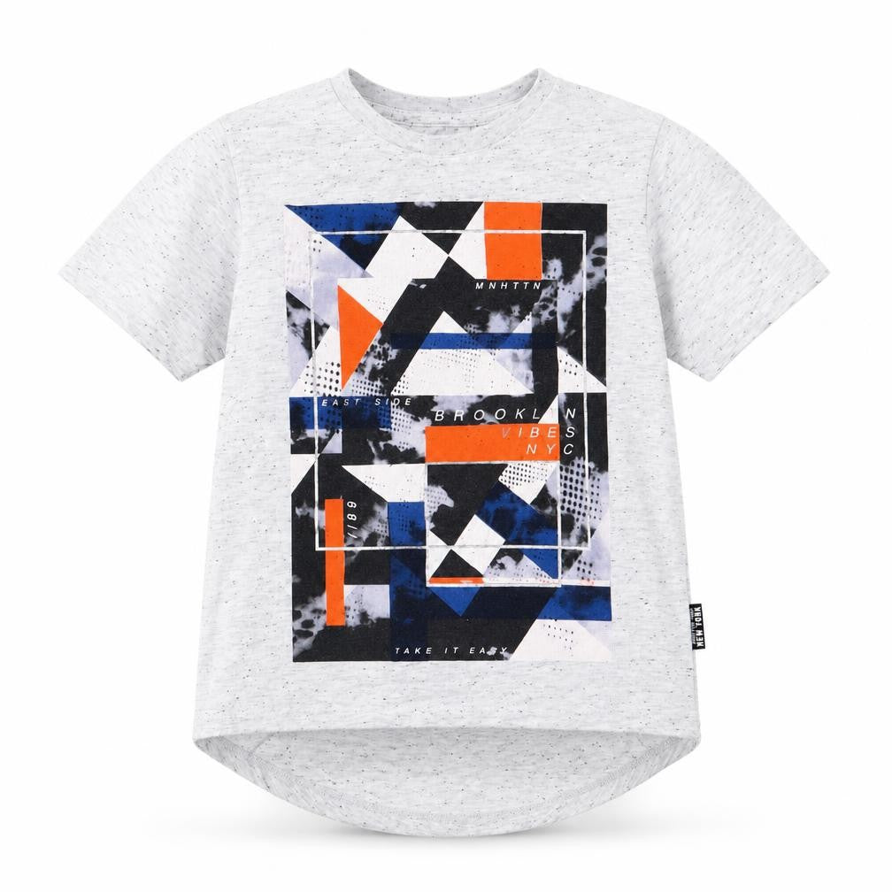 Primark Boys Grey   Basic T-Shirt Size 7-8 Years  - Brooklyn Vibe