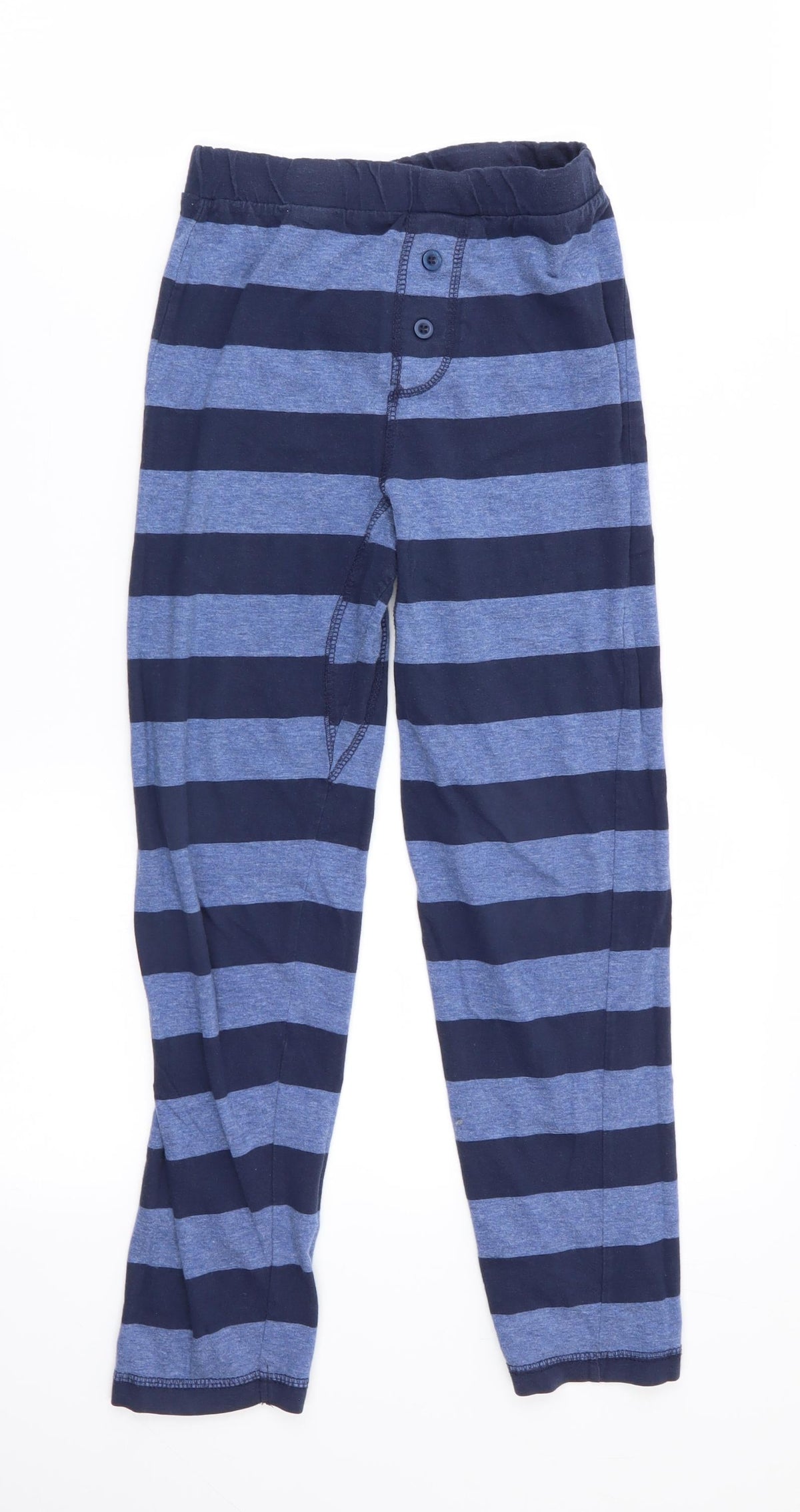 Primark Rebel by Primark Boys Blue Striped   Pyjama Pants Size 8-9 Years