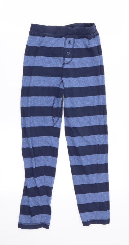 Primark Rebel by Primark Boys Blue Striped   Pyjama Pants Size 8-9 Years