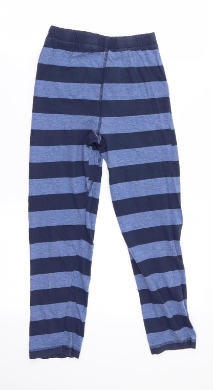 Primark Rebel by Primark Boys Blue Striped   Pyjama Pants Size 8-9 Years
