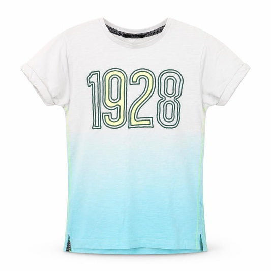 George Boys Blue   Basic T-Shirt Size 7-8 Years  - 1928