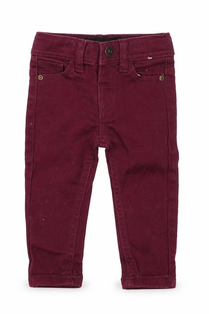 Denim Co Boys Red   Jogger Jeans Size 6-9 Months