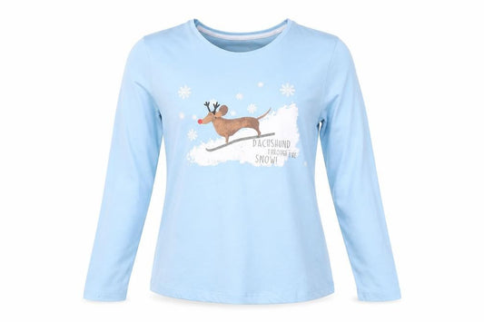 LOUNGABLE Womens Blue   Basic T-Shirt Size M