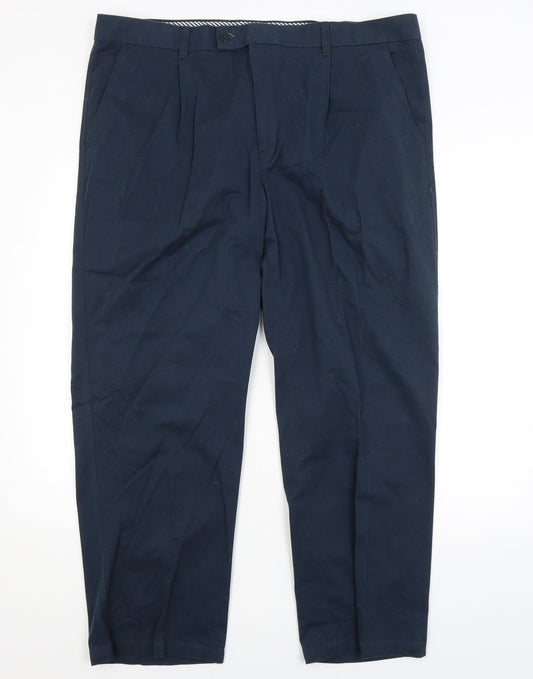 Clifford James Womens Blue   Trousers  Size 42 in L29 in