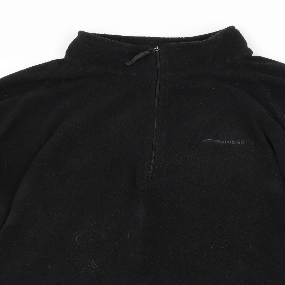 Mountain Life Mens Black   Pullover Sweatshirt Size XL