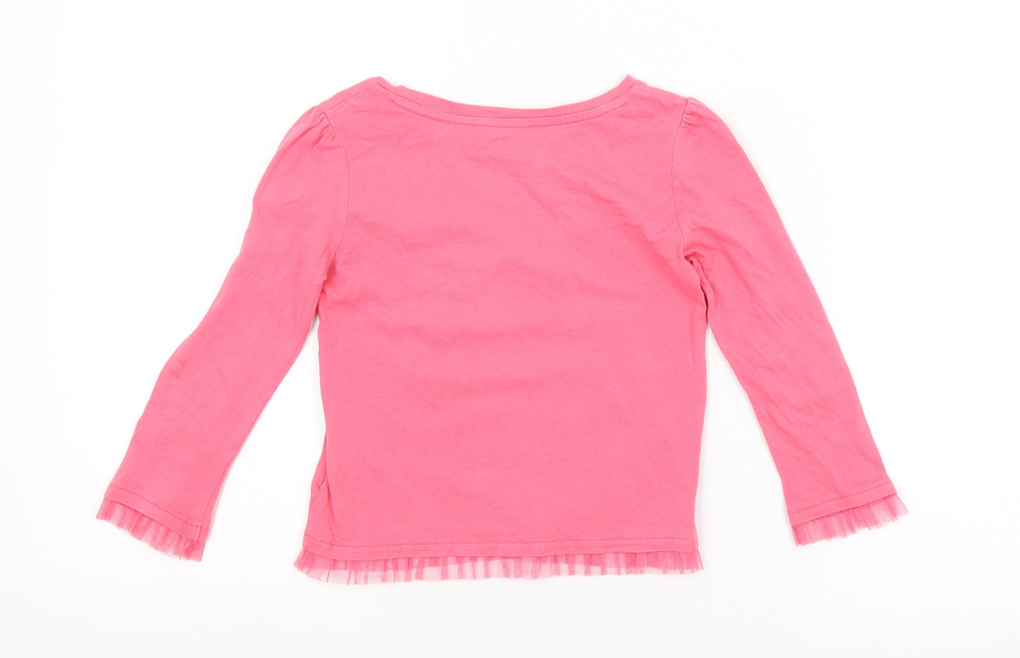BABYGAP Girls Pink   Basic T-Shirt Size 3 Years