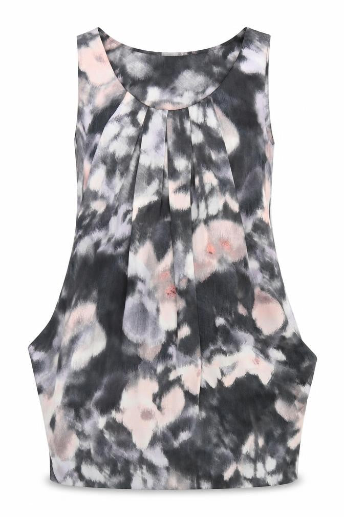 H&M Womens Grey   Basic Blouse Size 8