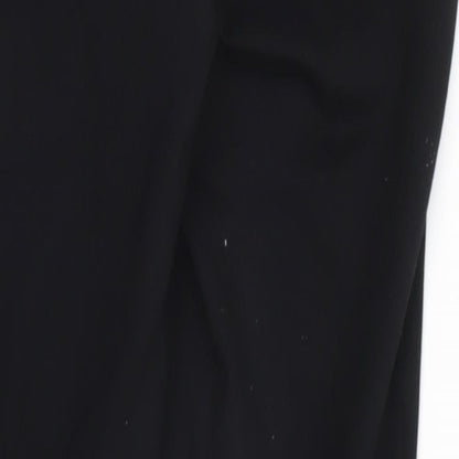 Next Womens Black   Trousers  Size 6 L26 in