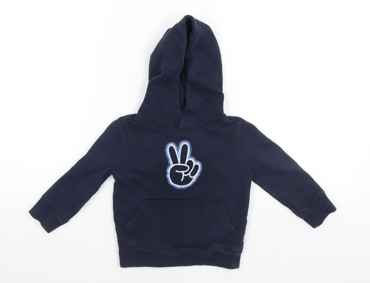 Gap Boys Blue   Pullover Hoodie Size 2 Years  - Scissors