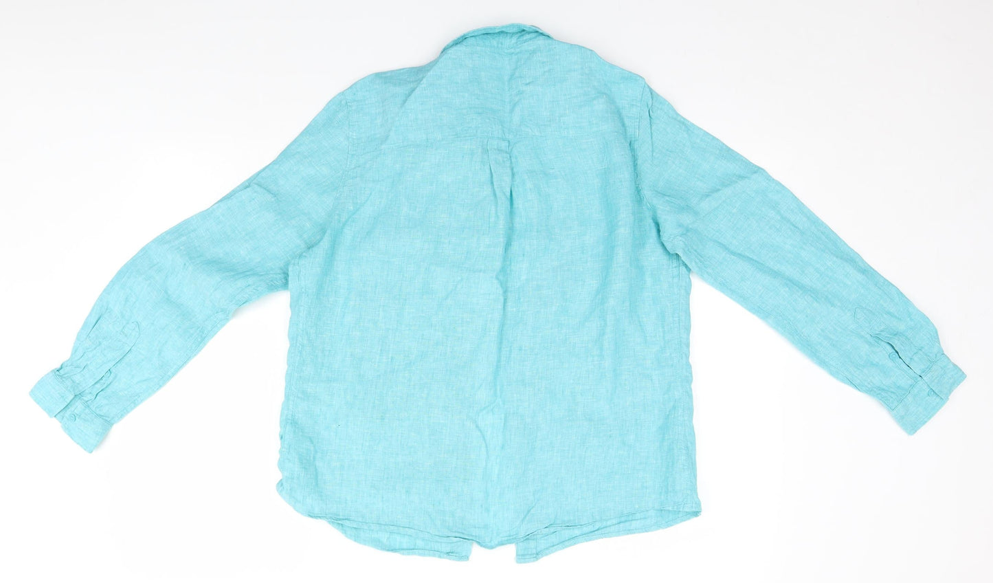 Essentials Mens Blue    Button-Up