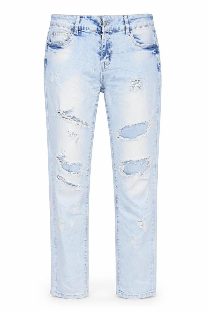 LANTIS Womens Blue   Straight Jeans Size 10 L29 in
