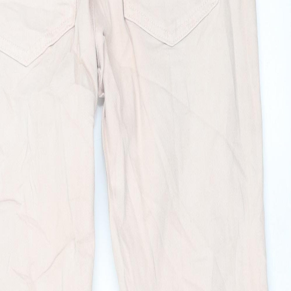 Zara Womens Pink   Straight Jeans Size 10 L26 in