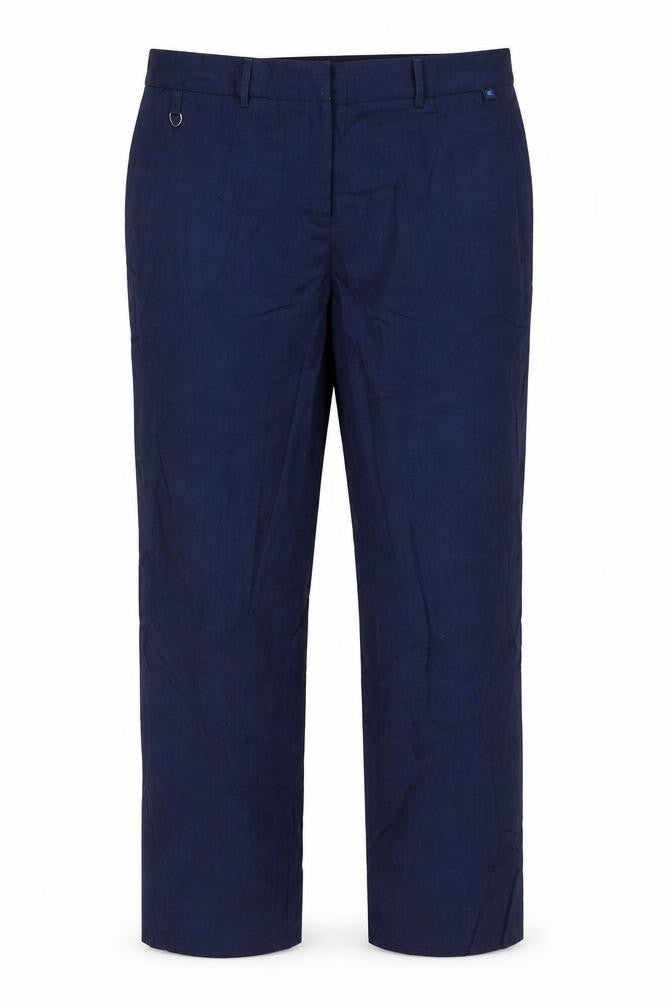 HFXLT3 Womens Blue   Trousers  Size 18 L28 in