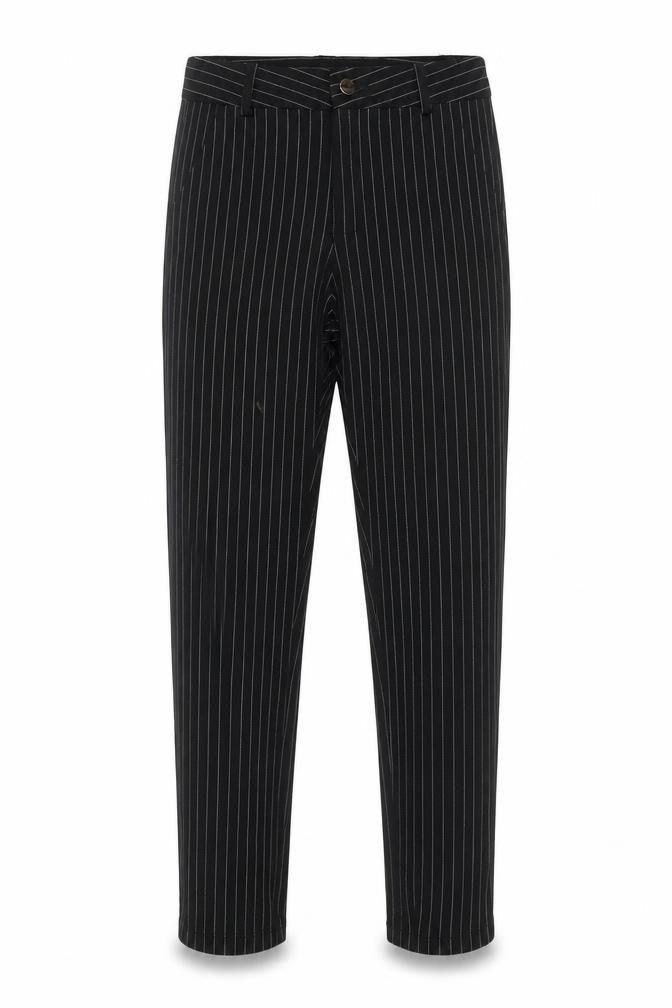 URBAN MIST Womens Multicoloured Striped  Trousers  Size S L26 in