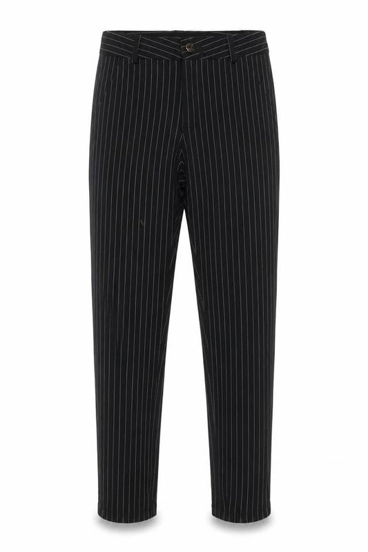 URBAN MIST Womens Multicoloured Striped  Trousers  Size S L26 in