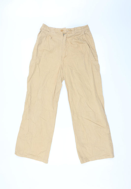 IN WEAR Womens Orange   Trousers  Size 12 L25 in