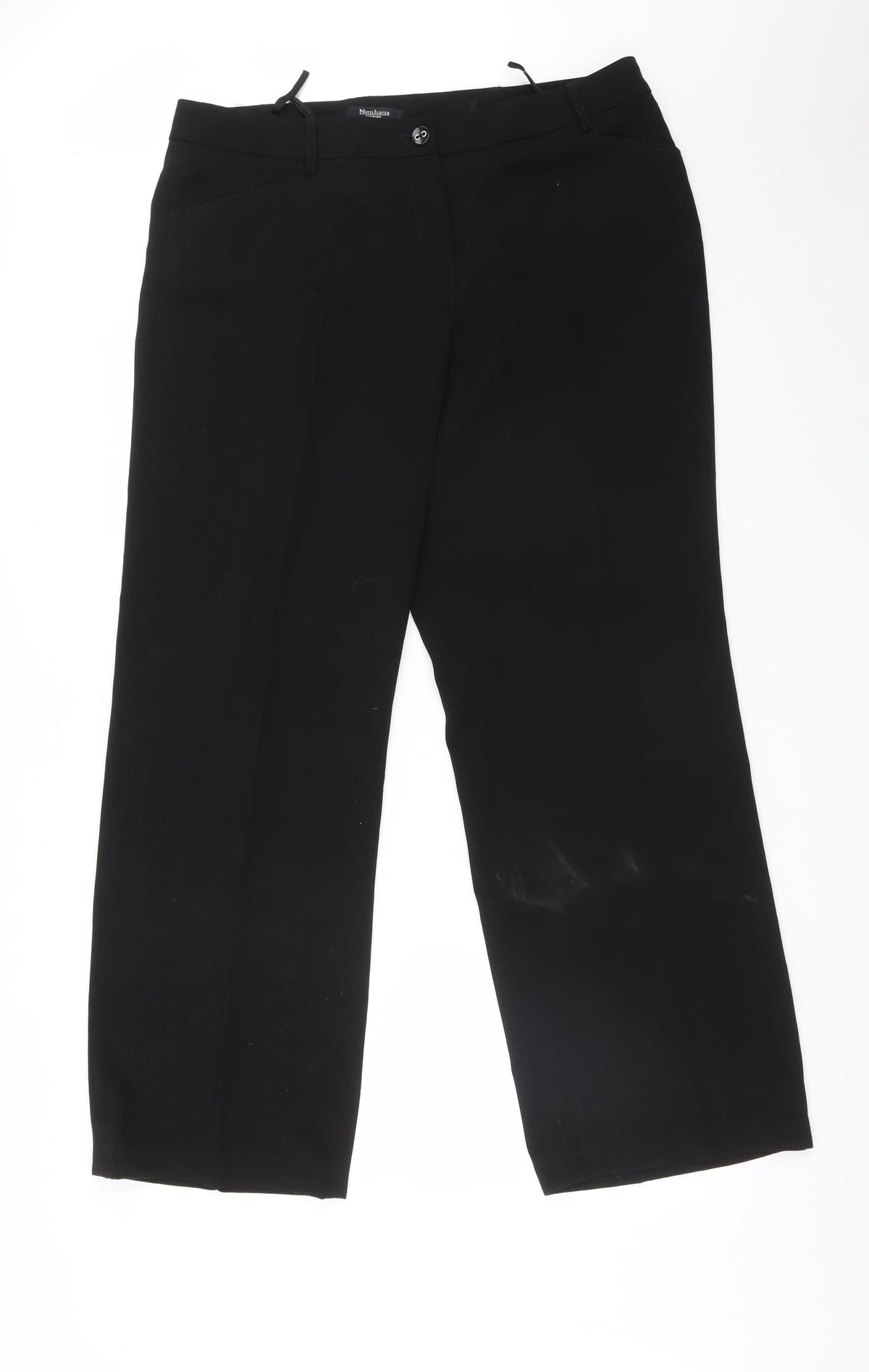 NIENHAUS Womens Black   Trousers  Size 18 L30 in