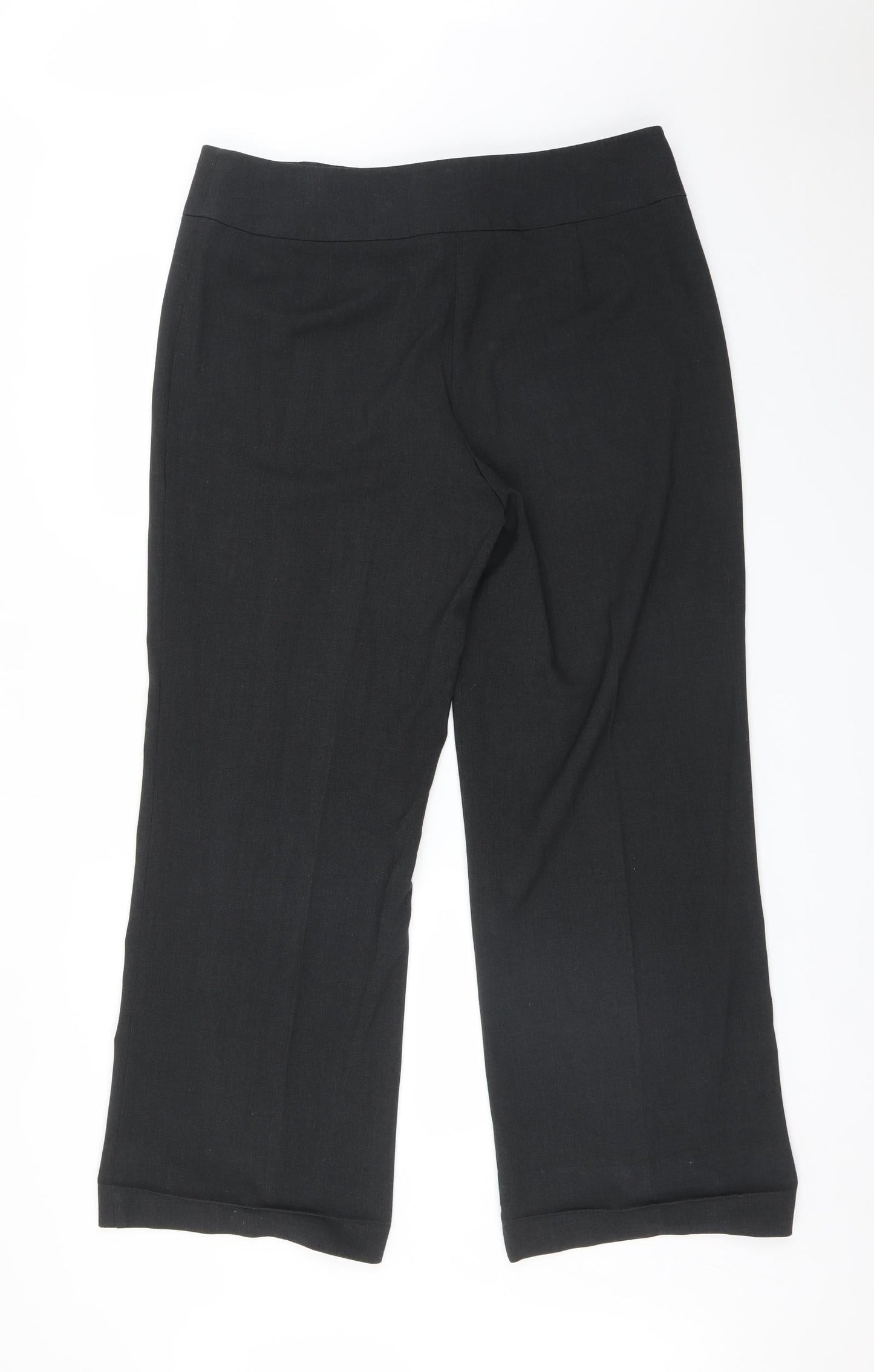 M&S Womens Grey   Trousers  Size 16 L29 in