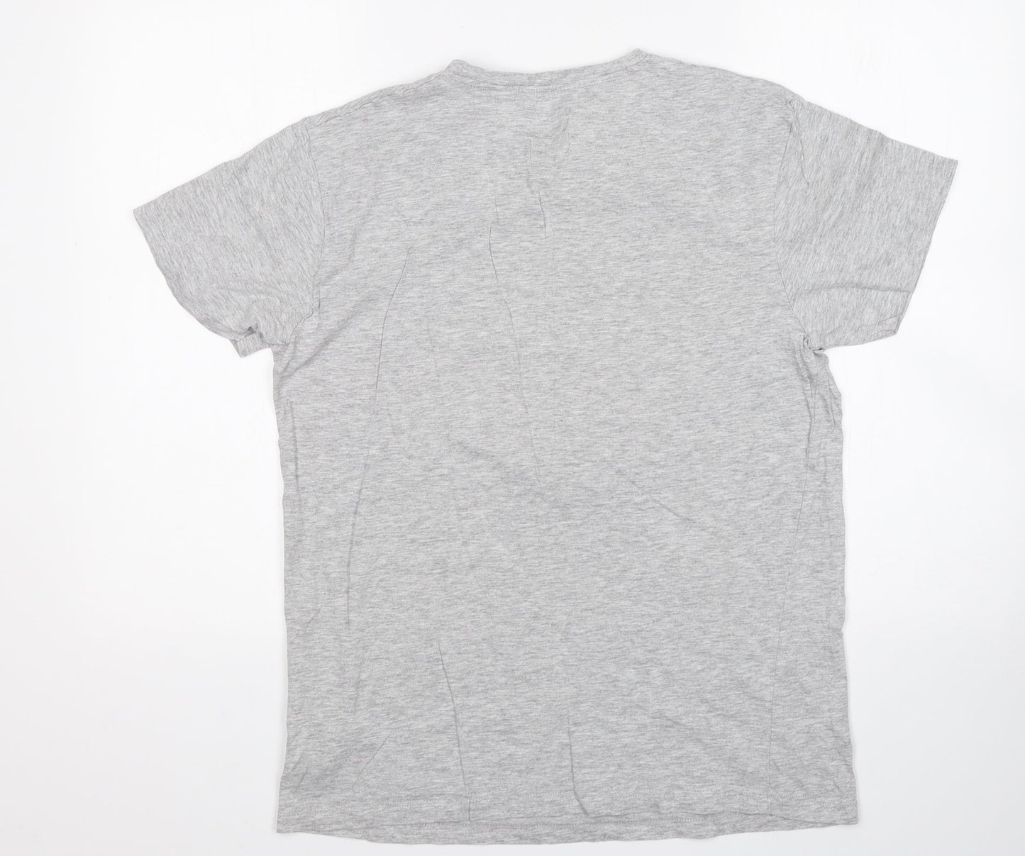 Cedar Wood State Mens Grey    T-Shirt Size M  - Minions Christmas