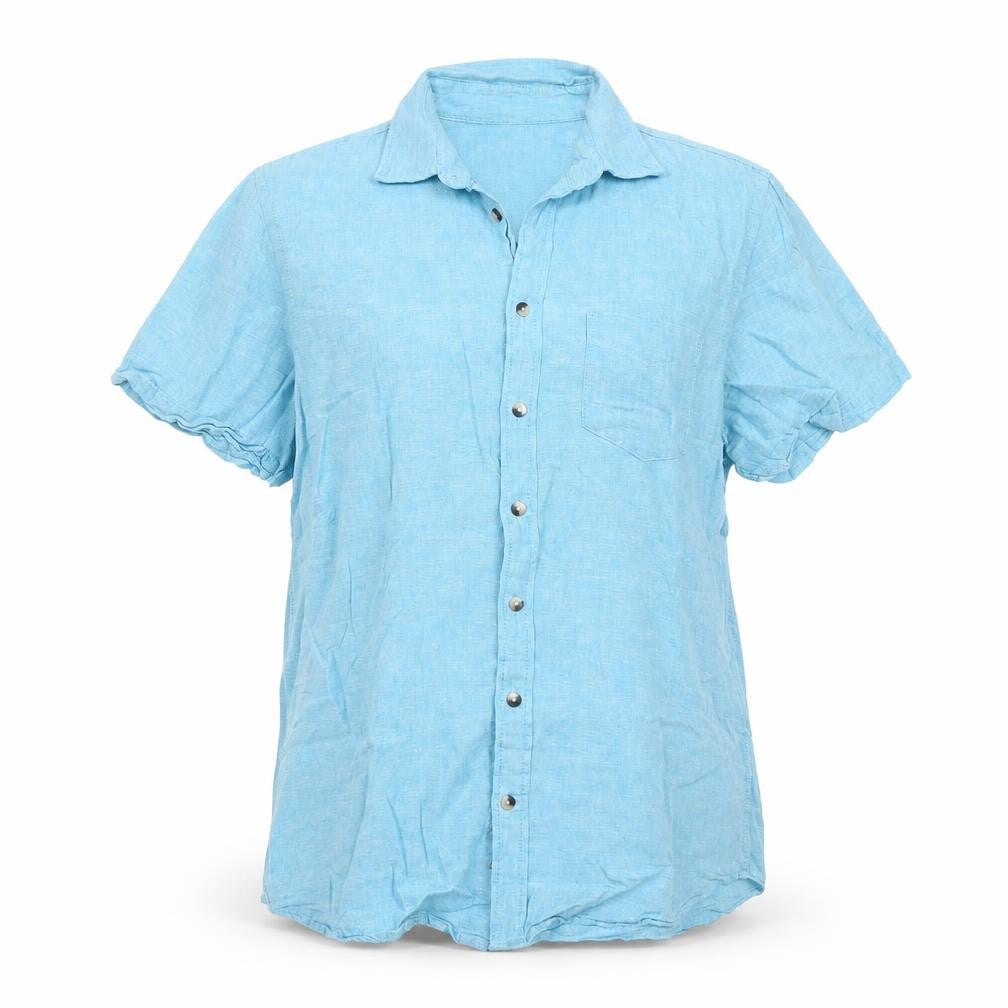 Canada Womens Blue   Basic Button-Up Size M